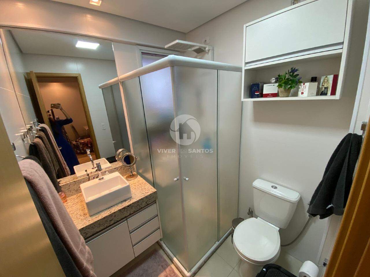 APARTAMENTO A VENDA NO CAMPO GRANDE, 02 DORMITÓRIOS, SACADA E LAZER COMPLETO em Campo Grande, Santos — foto 9