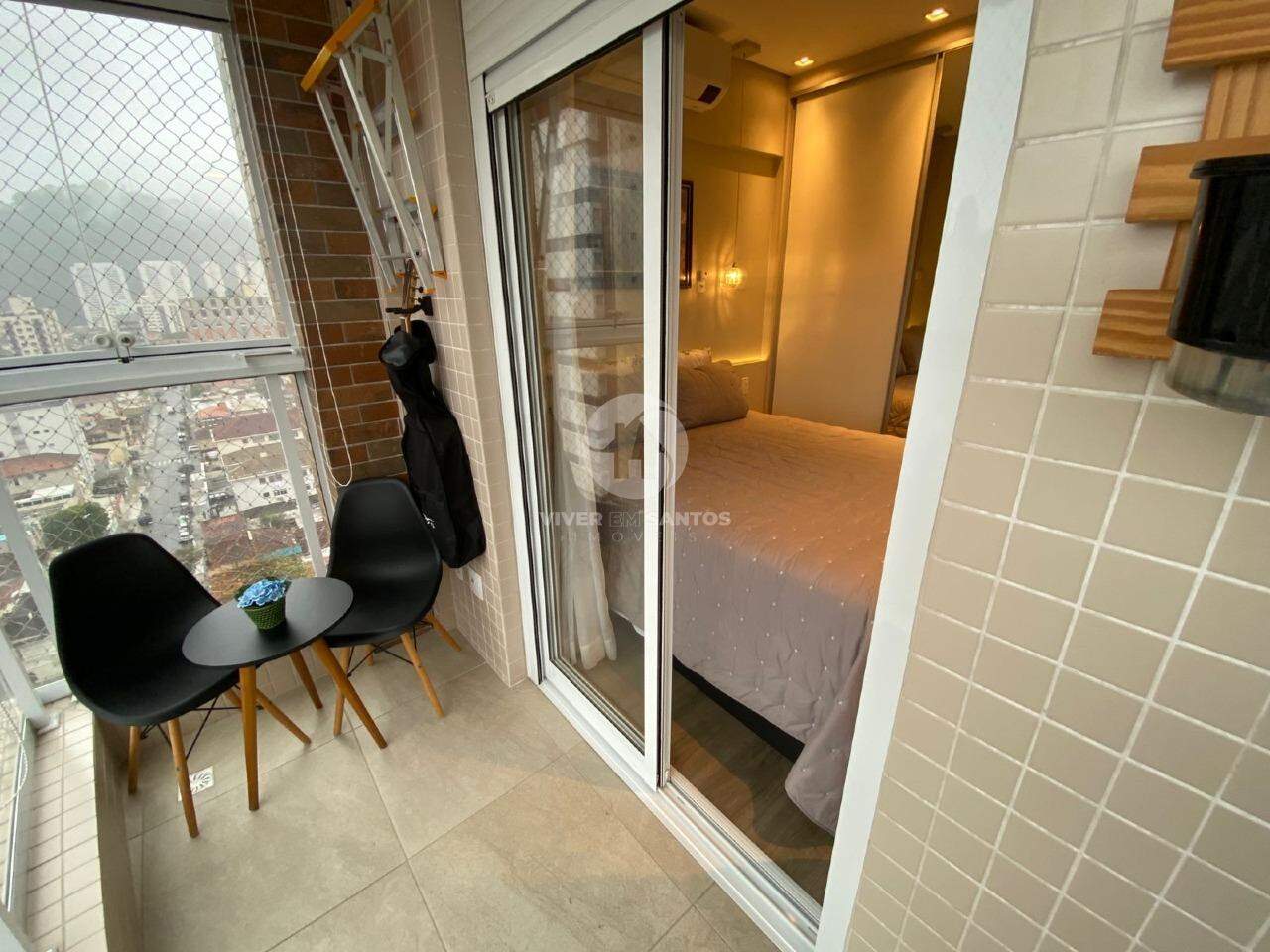 APARTAMENTO A VENDA NO CAMPO GRANDE, 02 DORMITÓRIOS, SACADA E LAZER COMPLETO em Campo Grande, Santos — foto 7