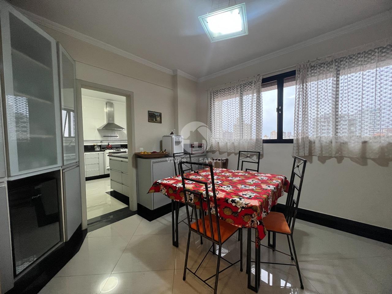Apartamento a venda com 4 dormitórios e 3 vagas demarcadas no Embaré - Santos em Boqueirão, Santos — foto 20