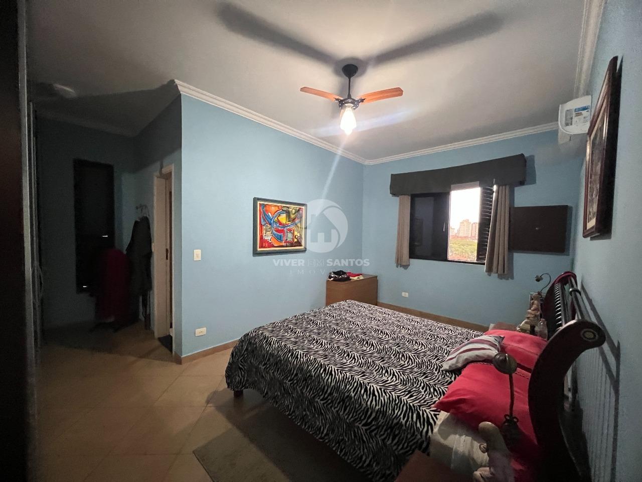 Apartamento a venda com 4 dormitórios e 3 vagas demarcadas no Embaré - Santos em Boqueirão, Santos — foto 15