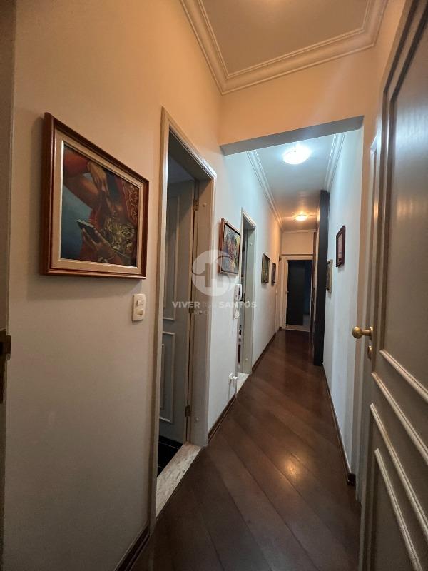 Apartamento a venda com 4 dormitórios e 3 vagas demarcadas no Embaré - Santos em Boqueirão, Santos — foto 8