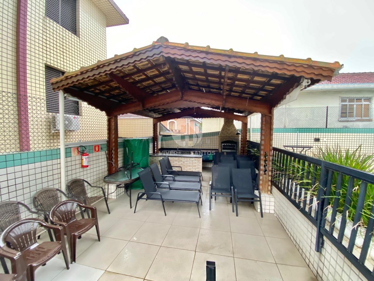 Apartamento 3 quartos, dependência, duas vagas demarcadas e lazer no Embaré em Embaré, Santos — foto 23