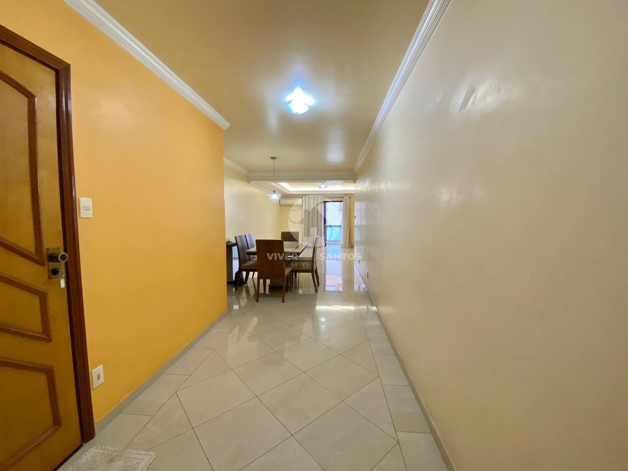Apartamento 3 quartos, dependência, duas vagas demarcadas e lazer no Embaré em Embaré, Santos — foto 4