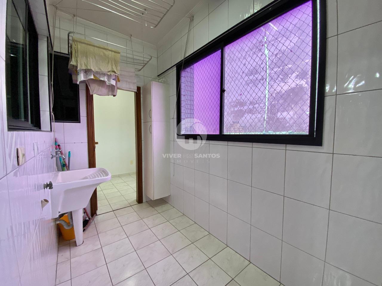 Apartamento 3 quartos, dependência, duas vagas demarcadas e lazer no Embaré em Embaré, Santos — foto 17