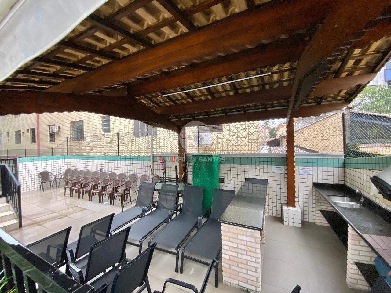 Apartamento 3 quartos, dependência, duas vagas demarcadas e lazer no Embaré em Embaré, Santos — foto 22