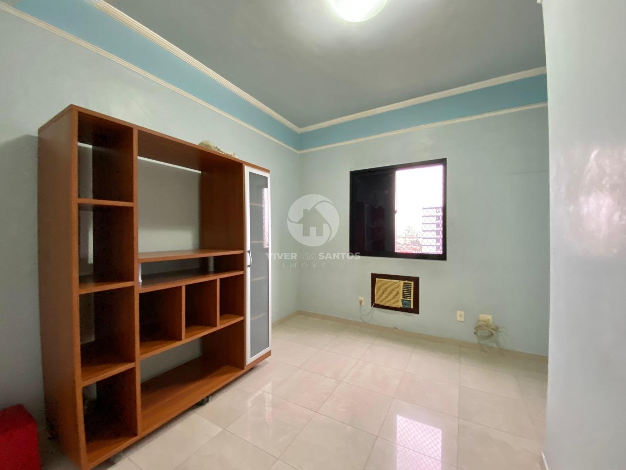 Apartamento 3 quartos, dependência, duas vagas demarcadas e lazer no Embaré em Embaré, Santos — foto 8
