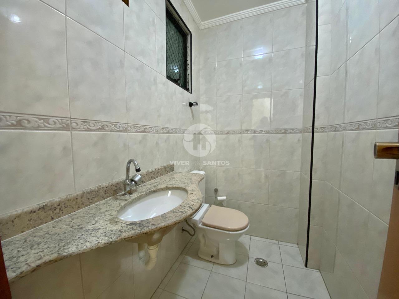 Apartamento 3 quartos, dependência, duas vagas demarcadas e lazer no Embaré em Embaré, Santos — foto 6