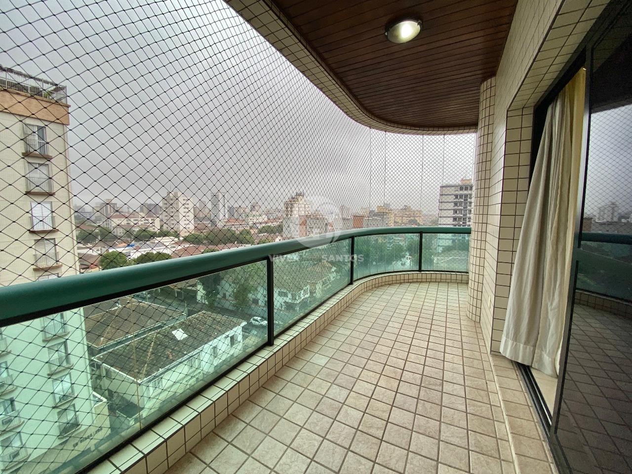 Apartamento 3 quartos, dependência, duas vagas demarcadas e lazer no Embaré em Embaré, Santos — foto 5