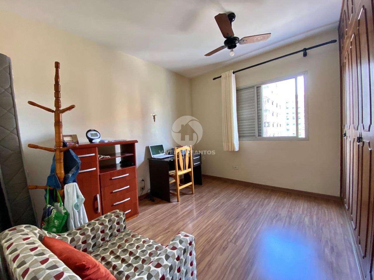 Apartamento de dois dormitórios e uma suíte no coração do Gonzaga em Gonzaga, Santos — foto 7
