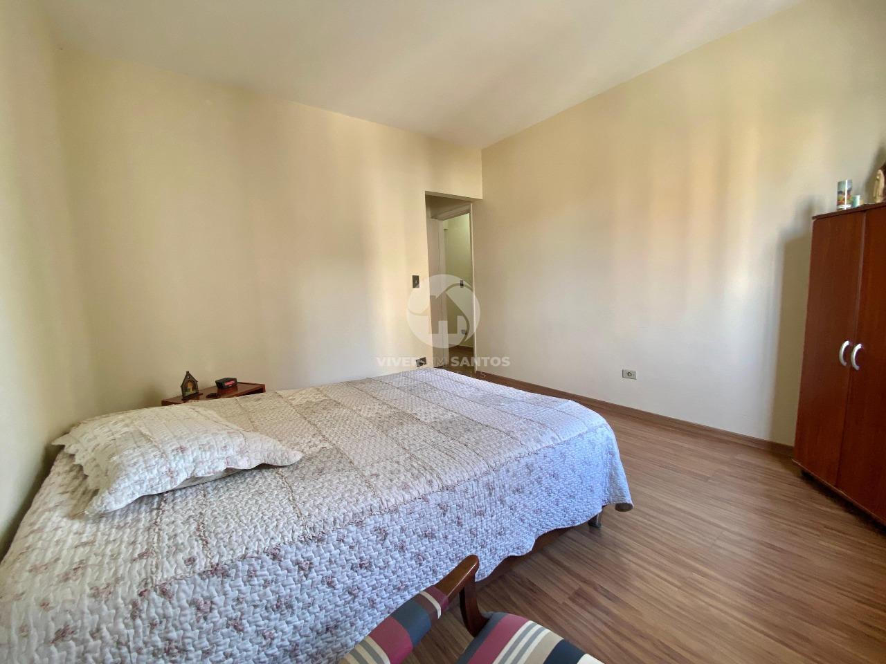 Apartamento de dois dormitórios e uma suíte no coração do Gonzaga em Gonzaga, Santos — foto 4