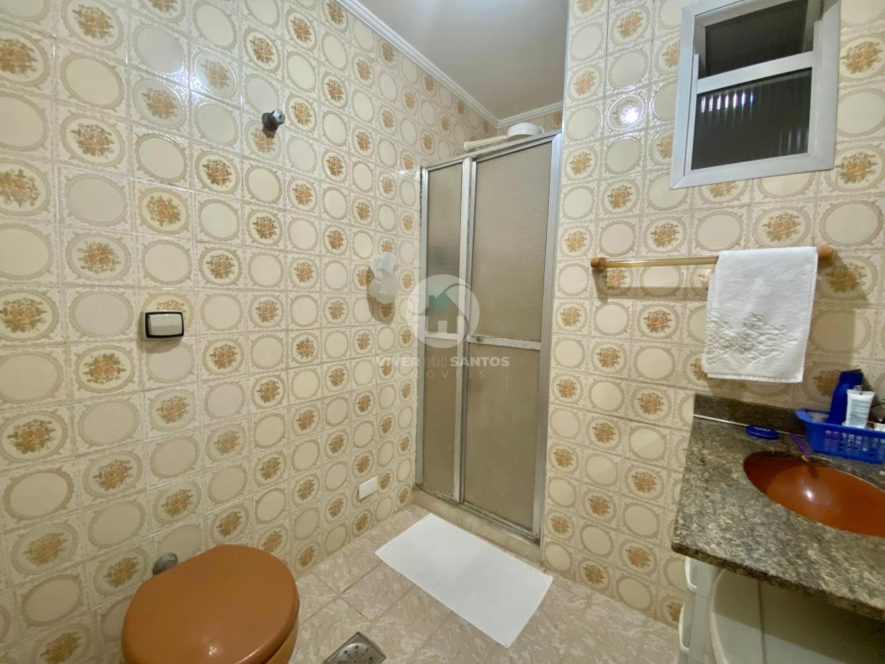 Apartamento de dois dormitórios e uma suíte no coração do Gonzaga em Gonzaga, Santos — foto 8
