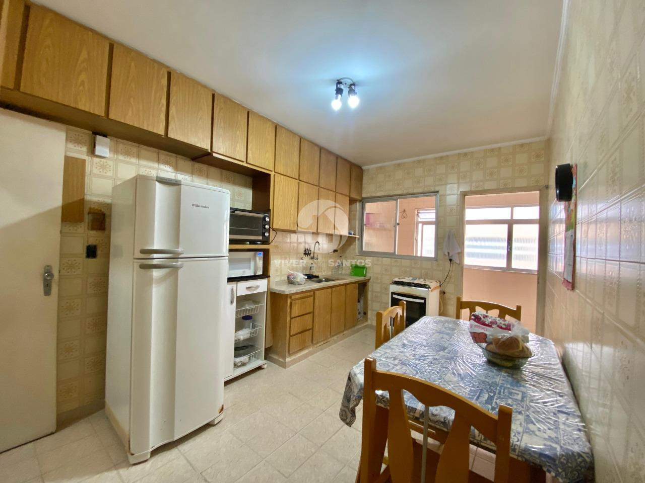 Apartamento de dois dormitórios e uma suíte no coração do Gonzaga em Gonzaga, Santos — foto 12