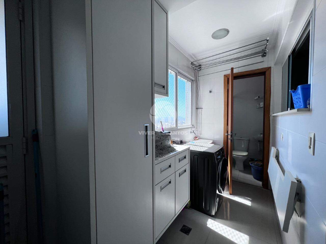 Apartamento Alto Padrão 3 suítes- Lazer e Vista Mar em Boqueirão, Santos — foto 28