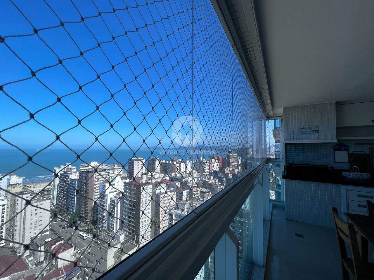 Apartamento Alto Padrão 3 suítes- Lazer e Vista Mar em Boqueirão, Santos — foto 9