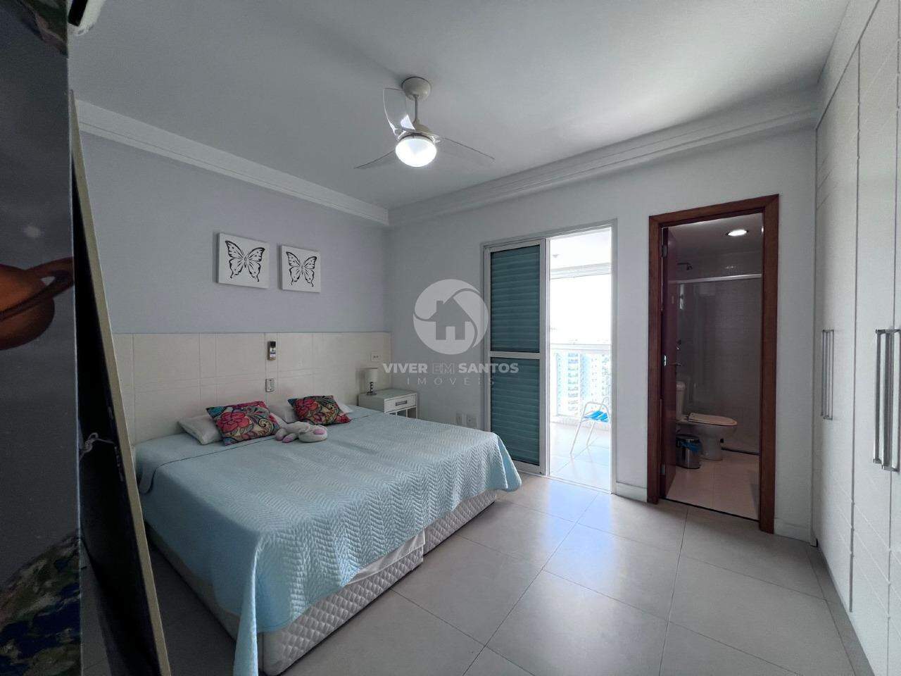 Apartamento Alto Padrão 3 suítes- Lazer e Vista Mar em Boqueirão, Santos — foto 18