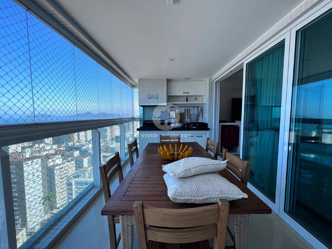 Apartamento Alto Padrão 3 suítes- Lazer e Vista Mar em Boqueirão, Santos — foto 6