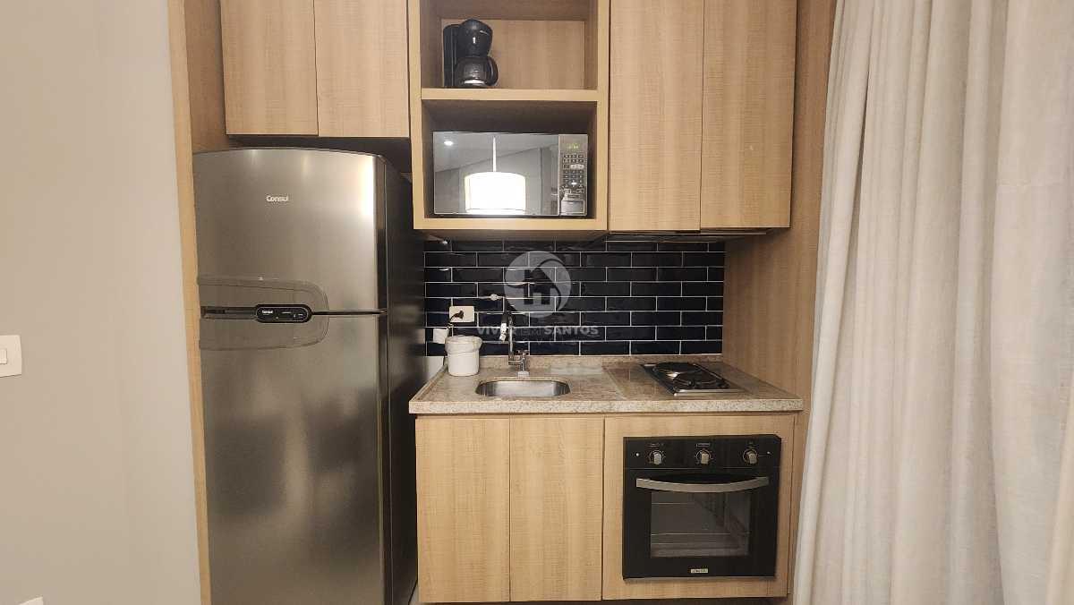 Apartamento com 1 dormitório à venda, 45 m² - Gonzaga - Santos/SP em Gonzaga, Santos — foto 4