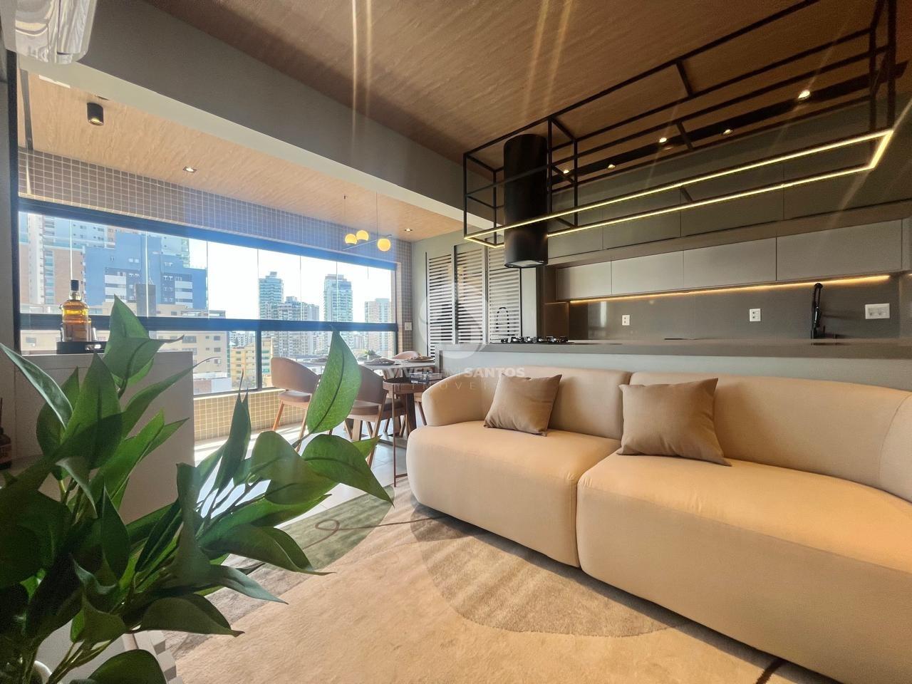 Apartamento com 2 Quartos à venda, 65m² - Ponta da Praia em Ponta da Praia, Santos — foto 2