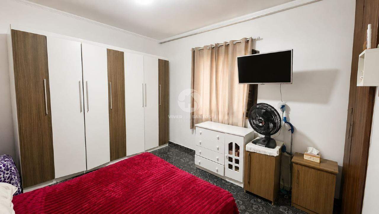 Sobrado frontal com 3 quartos e 2 vagas de garagem no Embaré - Santos em Embaré, Santos — foto 8