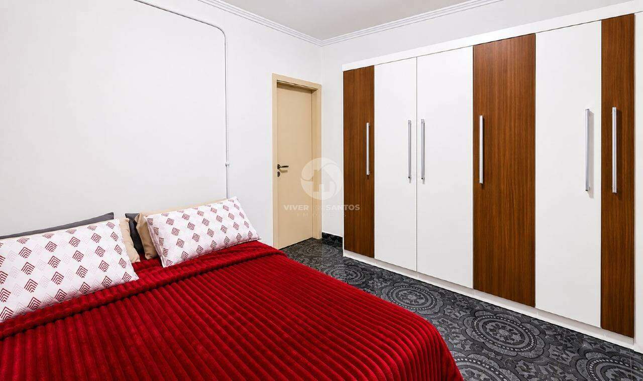 Sobrado frontal com 3 quartos e 2 vagas de garagem no Embaré - Santos em Embaré, Santos — foto 9
