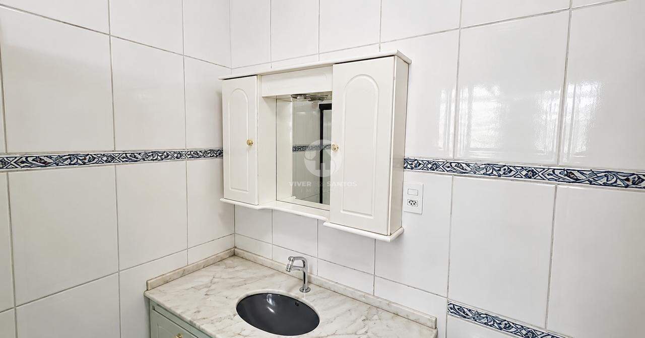 Sobrado frontal com 3 quartos e 2 vagas de garagem no Embaré - Santos em Embaré, Santos — foto 4