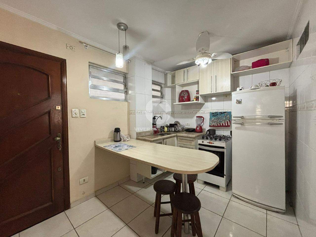 Apartamento à venda, 1 quarto, 1 vaga, José Menino - Santos/SP em José Menino, Santos — foto 3