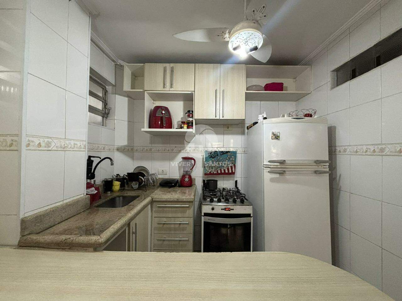 Apartamento à venda, 1 quarto, 1 vaga, José Menino - Santos/SP em José Menino, Santos — foto 4