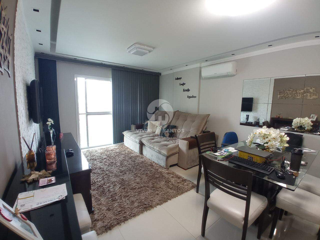 Excelente apartamento em condomínio com lazer na Aparecida em Aparecida, Santos — foto 2