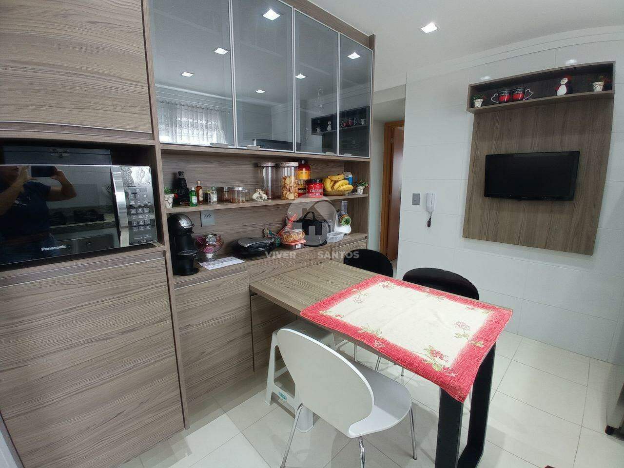 Excelente apartamento em condomínio com lazer na Aparecida em Aparecida, Santos — foto 4