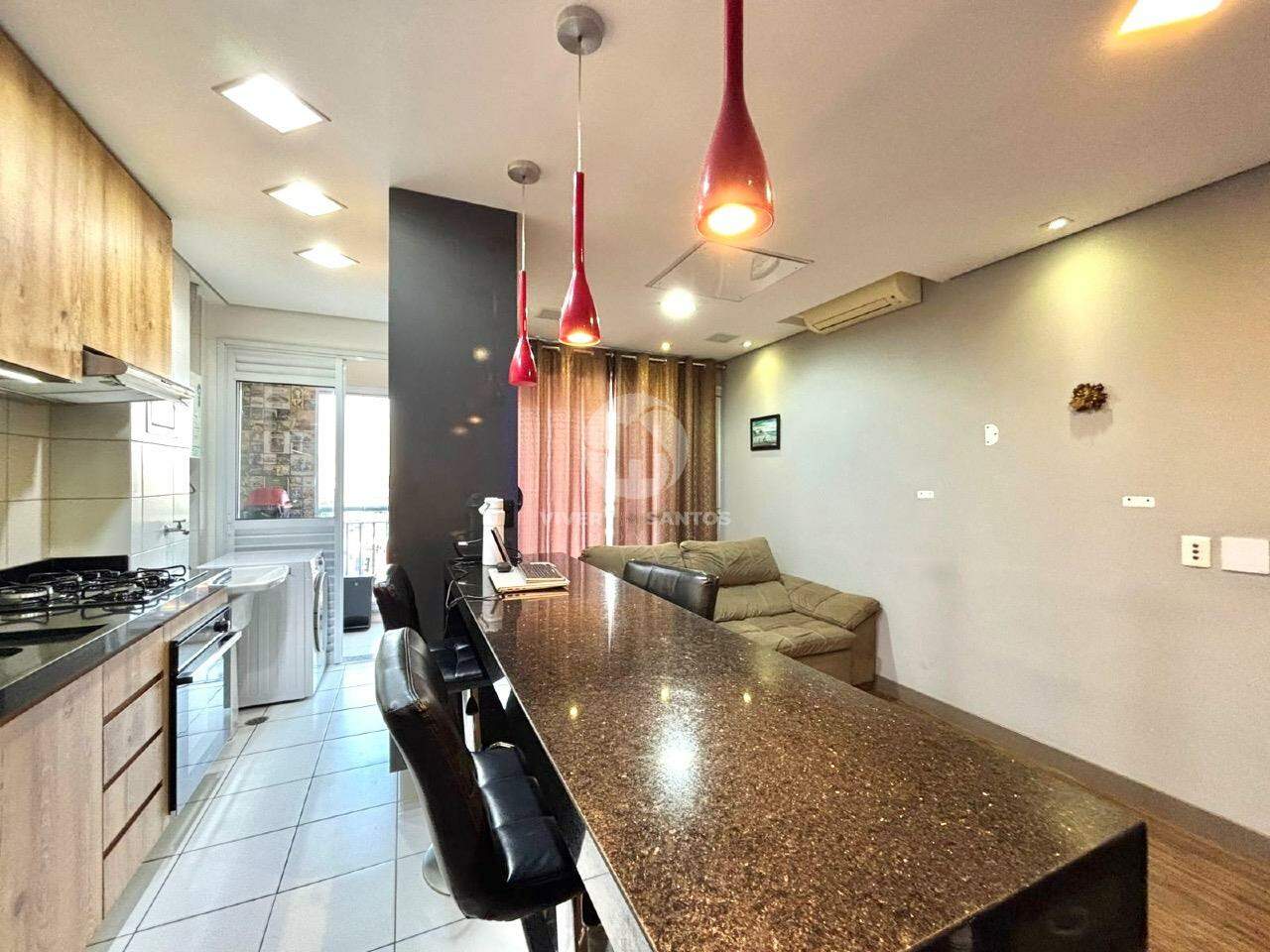 Apartamento moderno de 1 quarto com lazer na Vila Mathias em Vila Mathias, Santos — foto 5