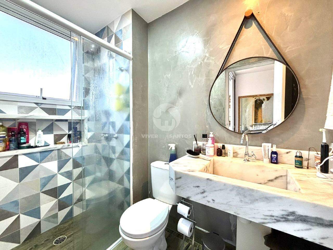 Apartamento moderno de 1 quarto com lazer na Vila Mathias em Vila Mathias, Santos — foto 11