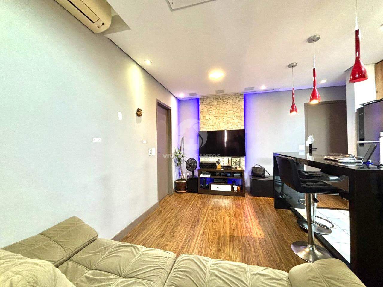 Apartamento moderno de 1 quarto com lazer na Vila Mathias em Vila Mathias, Santos — foto 3