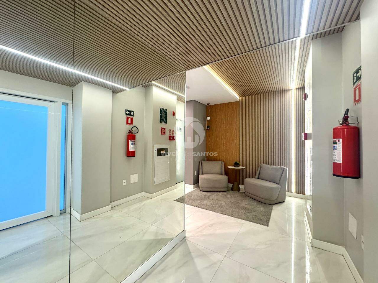 Apartamento com Lazer a 1 quadra da Praia à venda, 82 m² - Aparecida - Santos/SP em Aparecida, Santos — foto 20