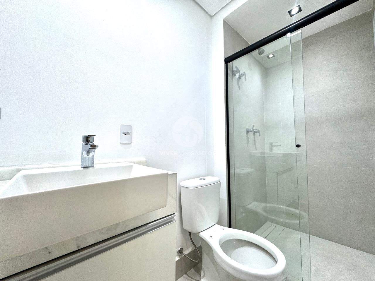 Apartamento com Lazer a 1 quadra da Praia à venda, 82 m² - Aparecida - Santos/SP em Aparecida, Santos — foto 12