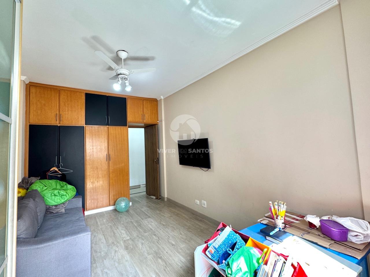 Apartamento 175m² com 3 dormitórios, 1 suite e escritório - Proximo da praia do Boqueirão em Boqueirão, Santos — foto 20