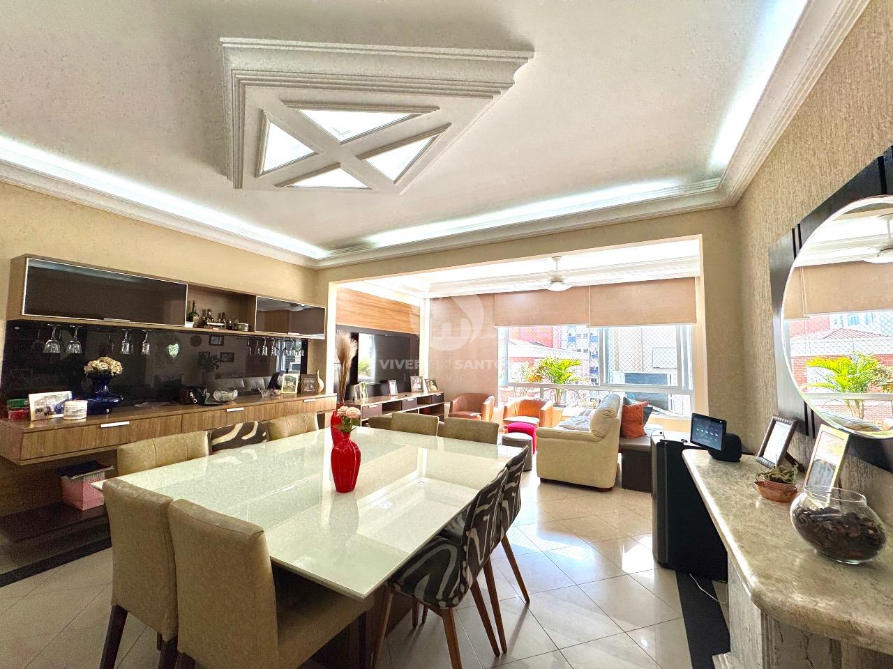 Apartamento 175m² com 3 dormitórios, 1 suite e escritório - Proximo da praia do Boqueirão em Boqueirão, Santos — foto 4
