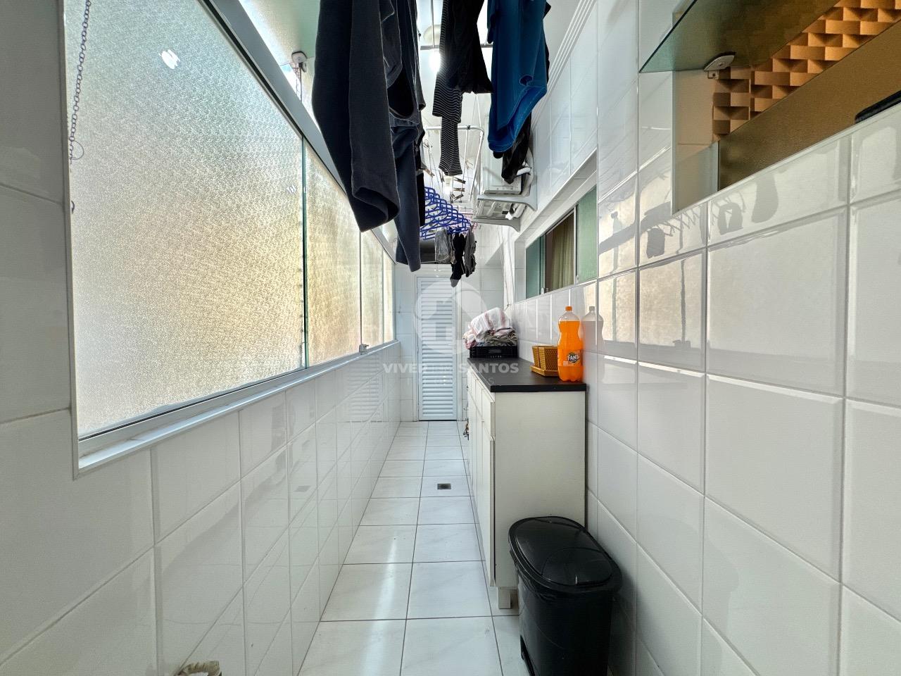Apartamento 175m² com 3 dormitórios, 1 suite e escritório - Proximo da praia do Boqueirão em Boqueirão, Santos — foto 25