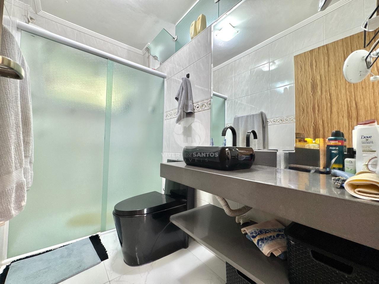 Apartamento 175m² com 3 dormitórios, 1 suite e escritório - Proximo da praia do Boqueirão em Boqueirão, Santos — foto 12