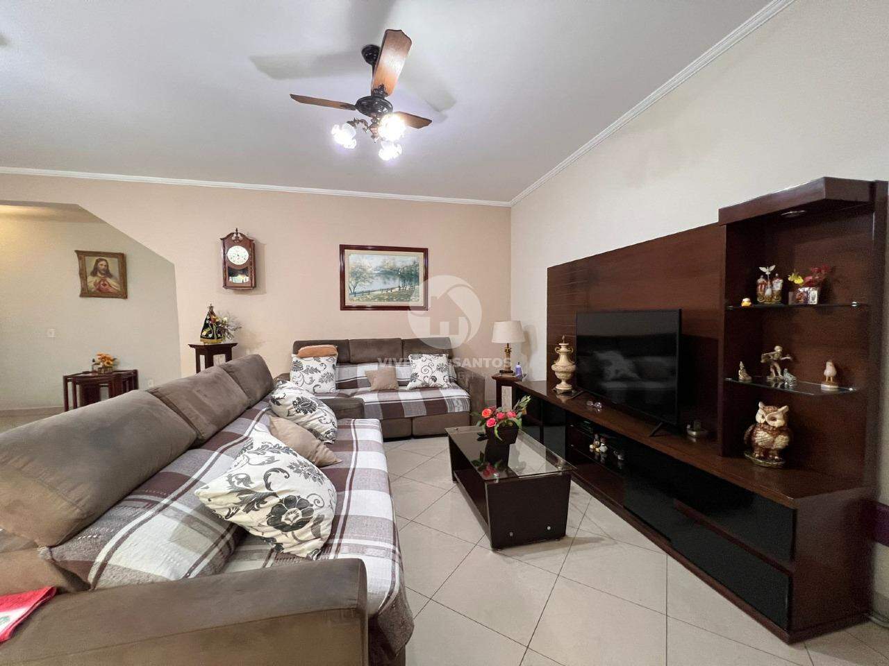 Casa Sobreposta Baixa com 3 suítes no Embaré em Santos em Embaré, Santos — foto 3