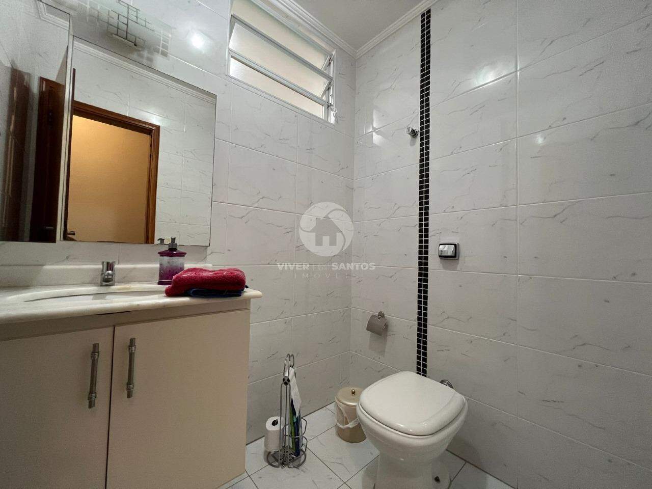 Casa Sobreposta Baixa com 3 suítes no Embaré em Santos em Embaré, Santos — foto 8