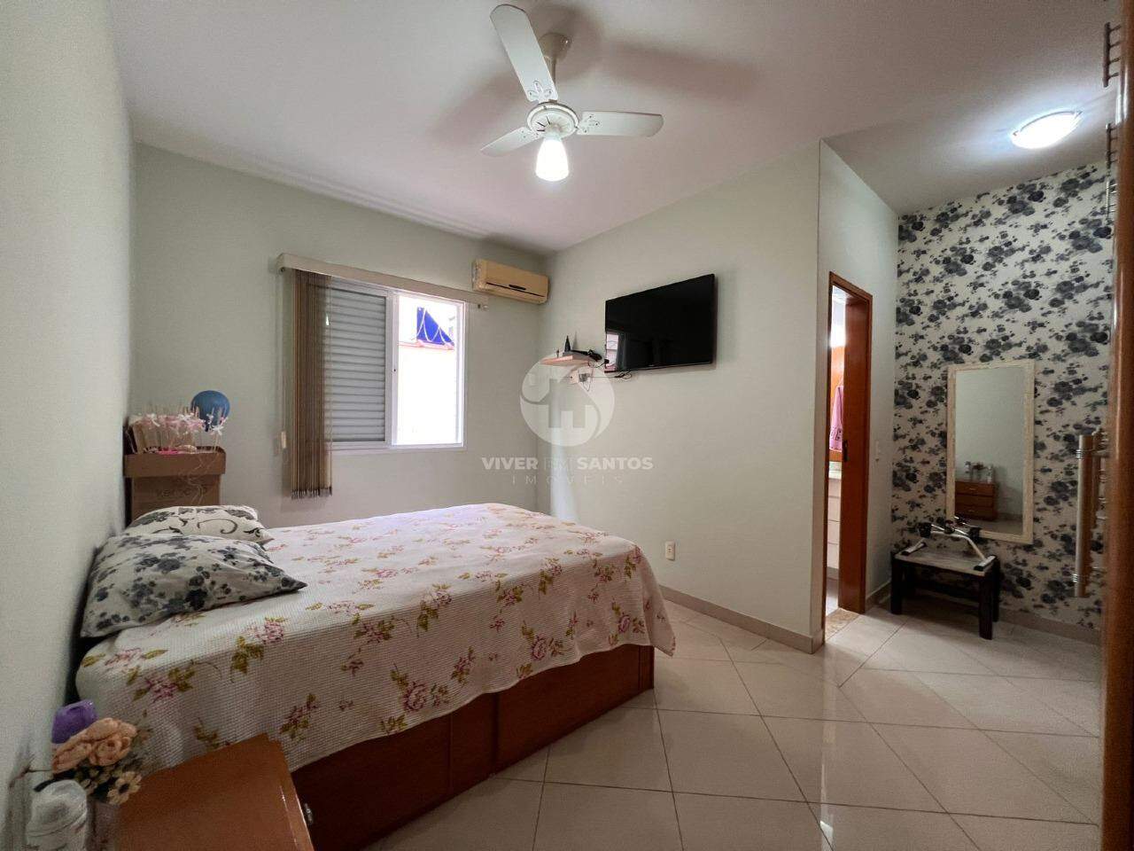 Casa Sobreposta Baixa com 3 suítes no Embaré em Santos em Embaré, Santos — foto 10