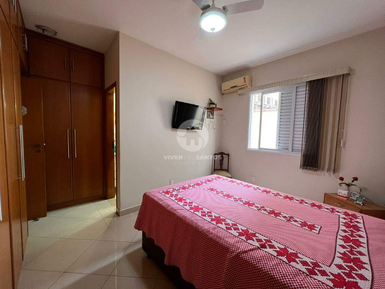 Casa Sobreposta Baixa com 3 suítes no Embaré em Santos em Embaré, Santos — foto 12