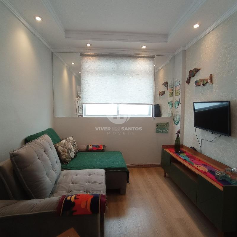 Apartamento 01 dormitório - Gonzaga - Santos em Gonzaga, Santos — foto 4