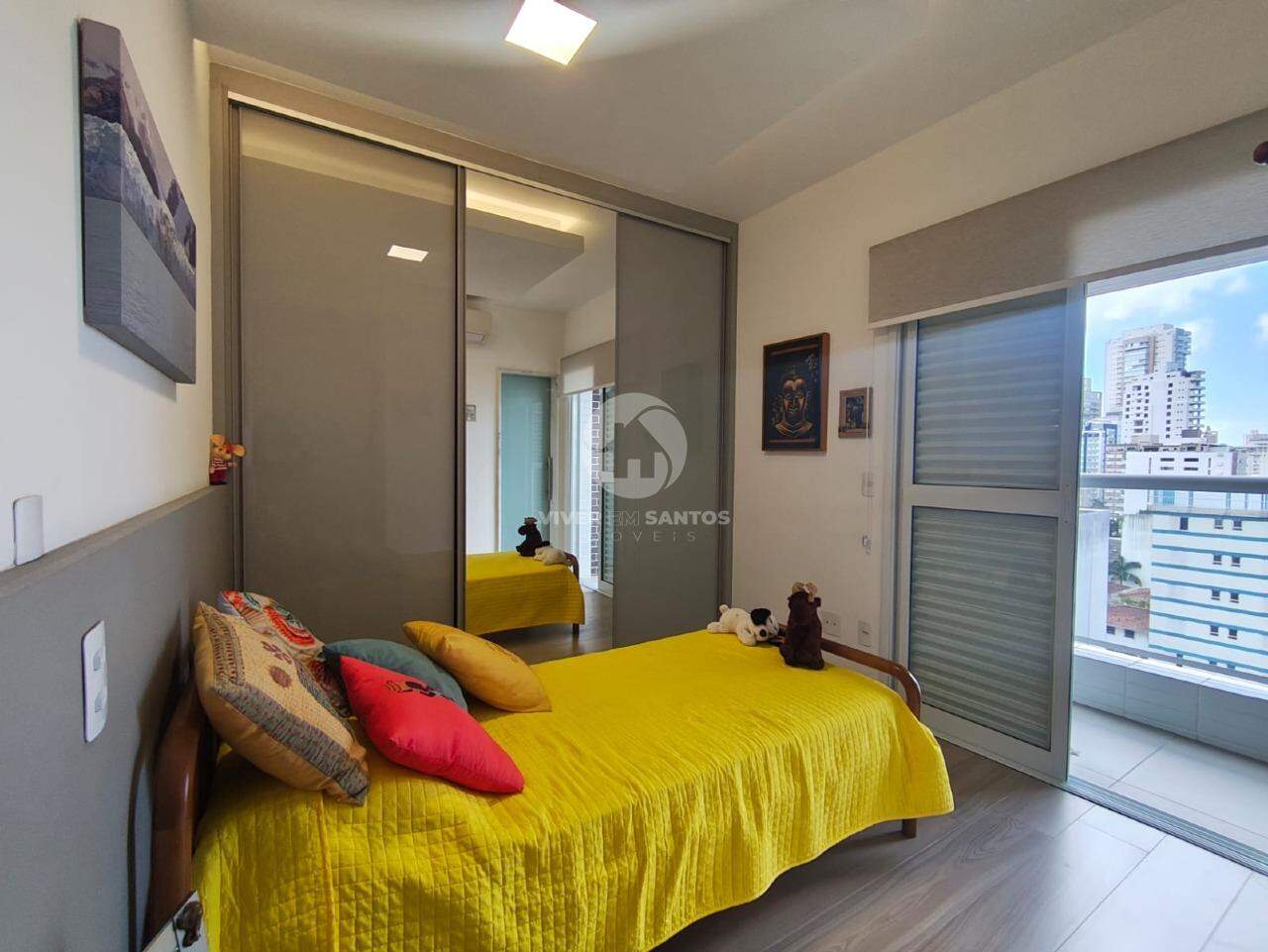 Apartamento 2 quartos na quadra da praia - Bairro Aparecida em Aparecida, Santos — foto 21
