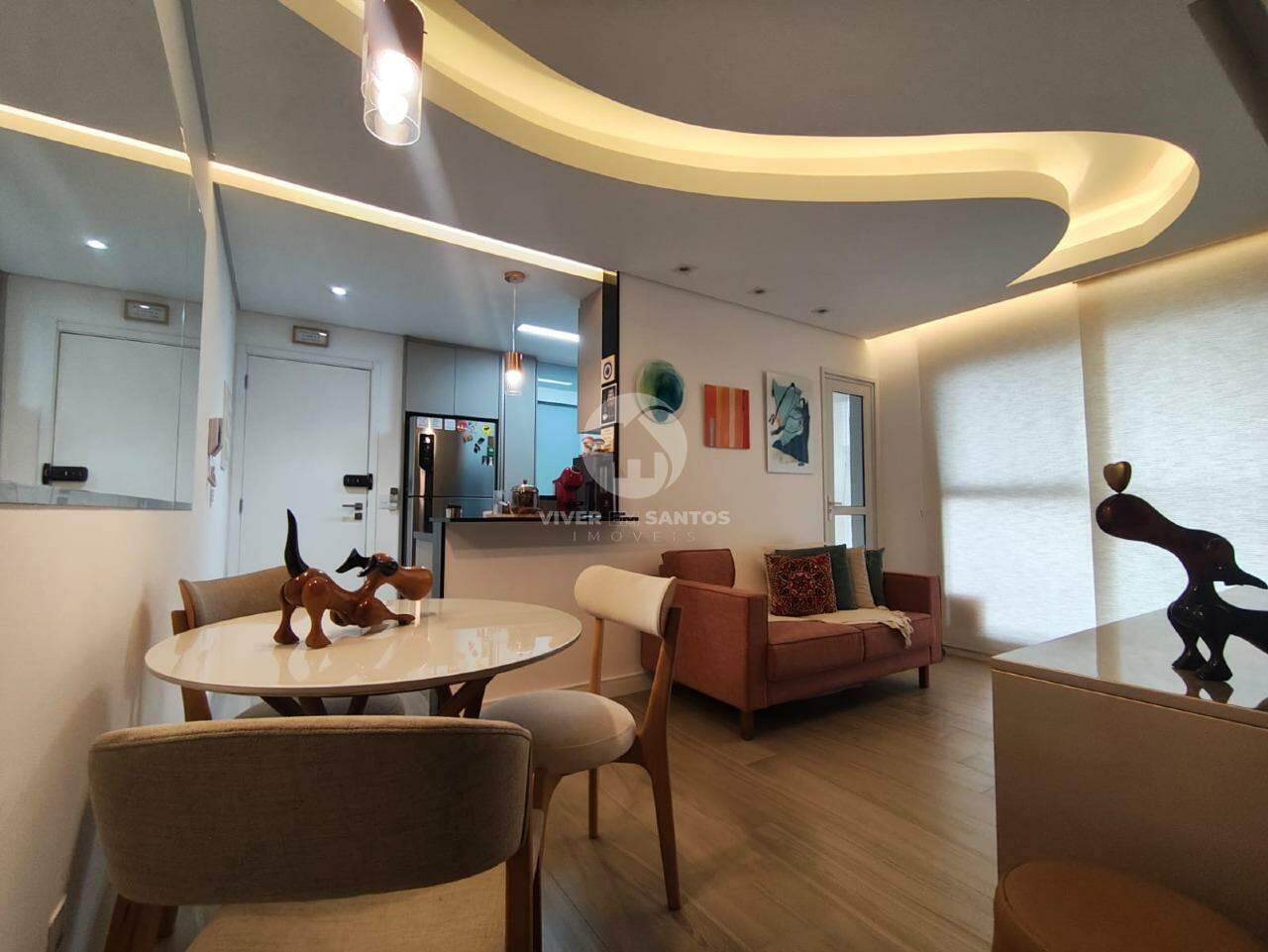 Apartamento 2 quartos na quadra da praia - Bairro Aparecida em Aparecida, Santos — foto 2