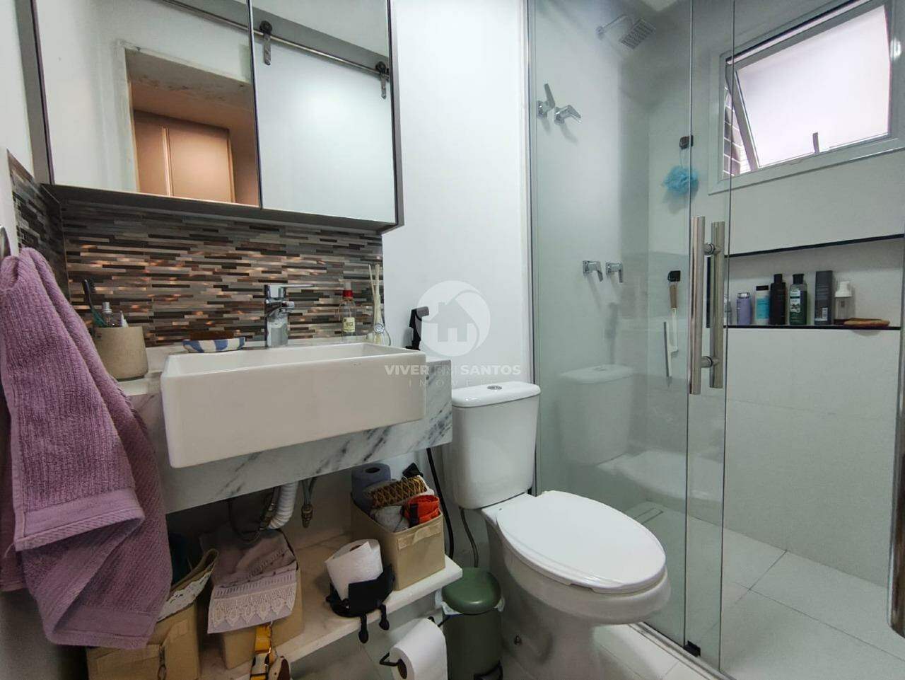 Apartamento 2 quartos na quadra da praia - Bairro Aparecida em Aparecida, Santos — foto 17