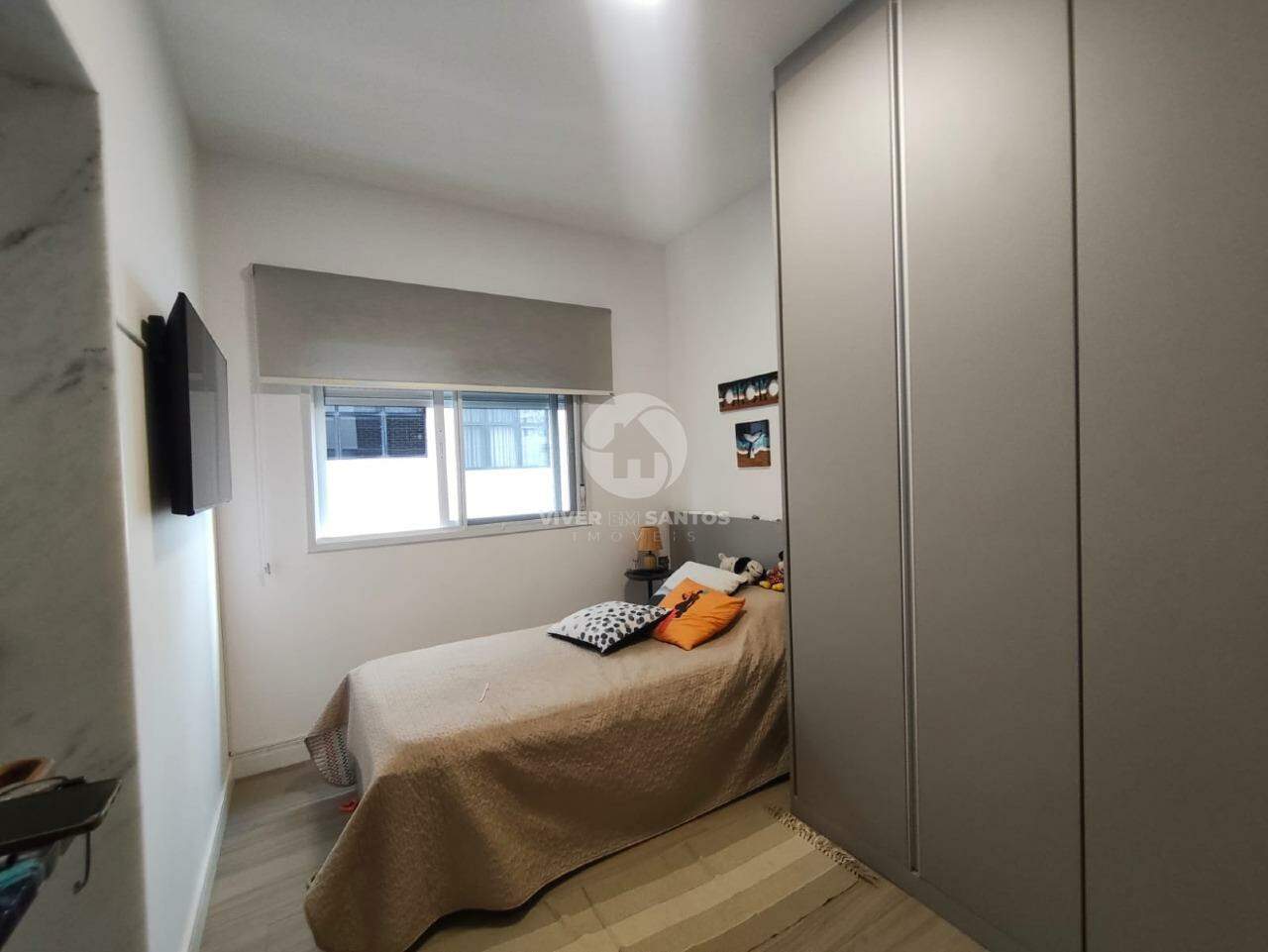 Apartamento 2 quartos na quadra da praia - Bairro Aparecida em Aparecida, Santos — foto 15