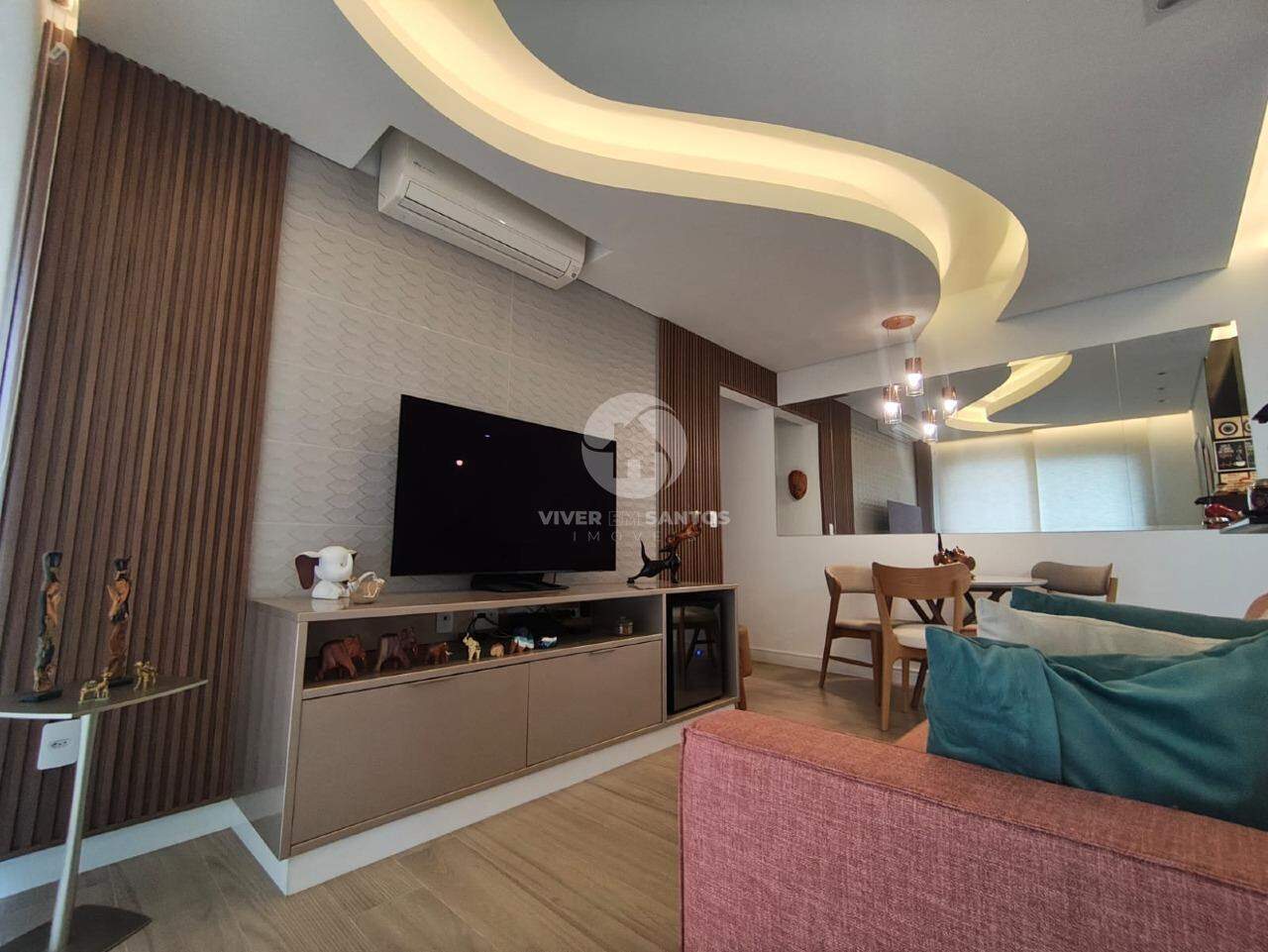 Apartamento 2 quartos na quadra da praia - Bairro Aparecida em Aparecida, Santos — foto 3