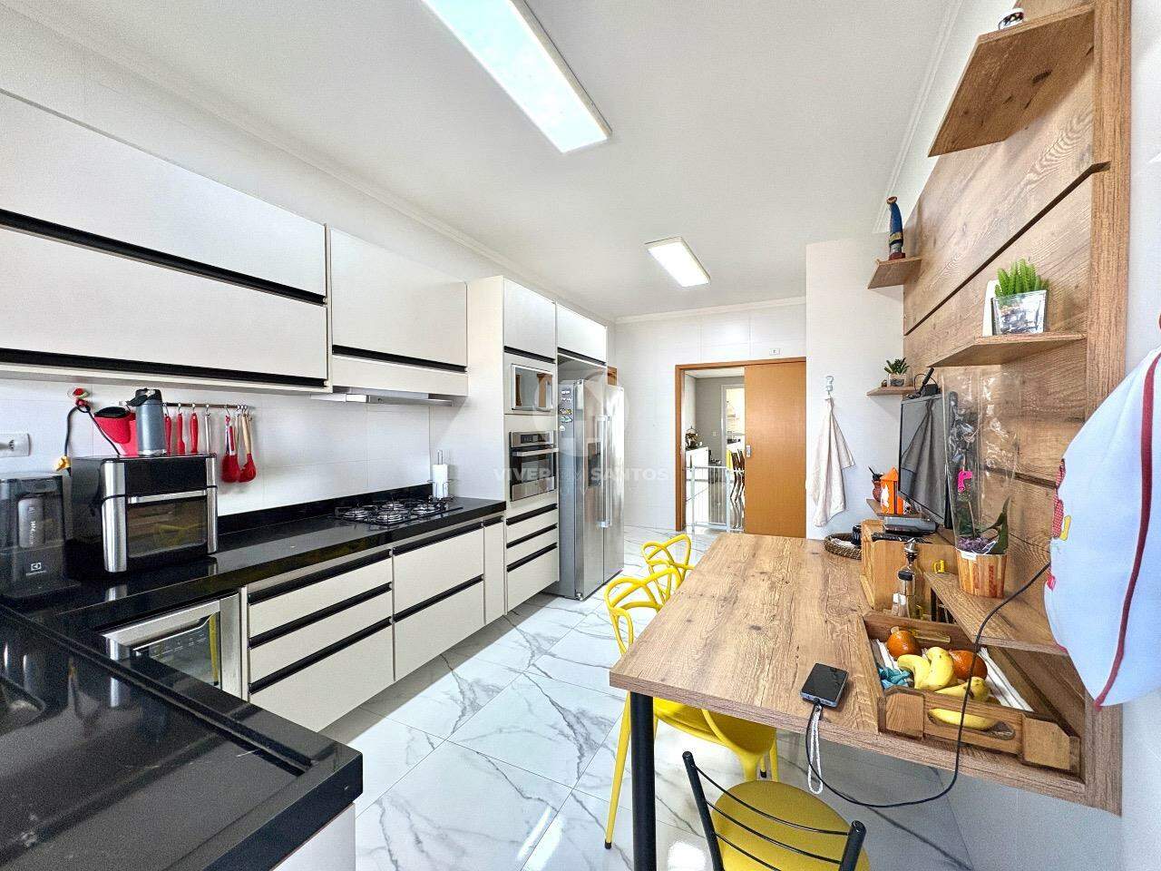 Apartamento de 210 m² com 3 suítes, 4 vagas e lazer completo no Boqueirão, Santos em Boqueirão, Santos — foto 25