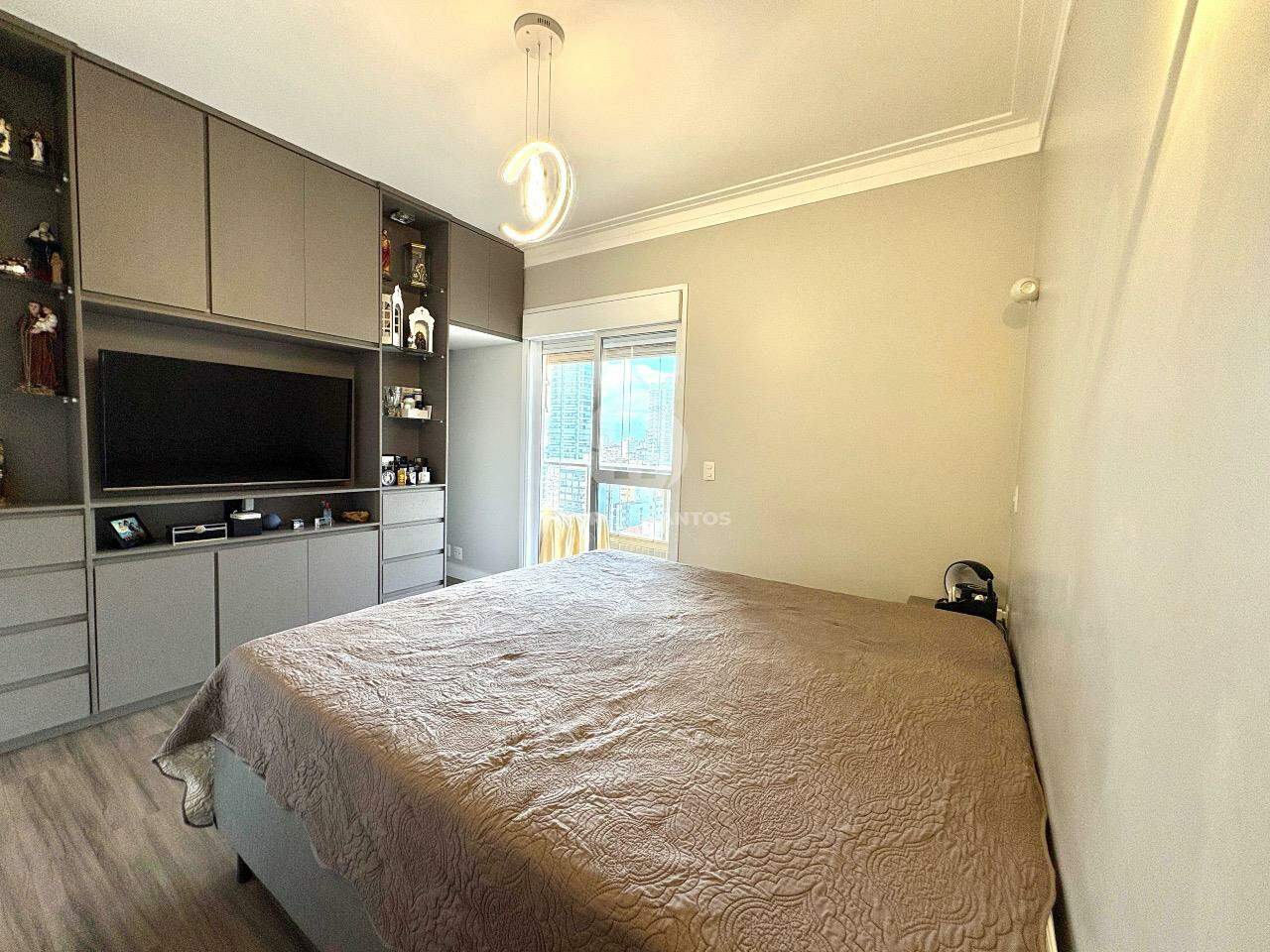 Apartamento de 210 m² com 3 suítes, 4 vagas e lazer completo no Boqueirão, Santos em Boqueirão, Santos — foto 10